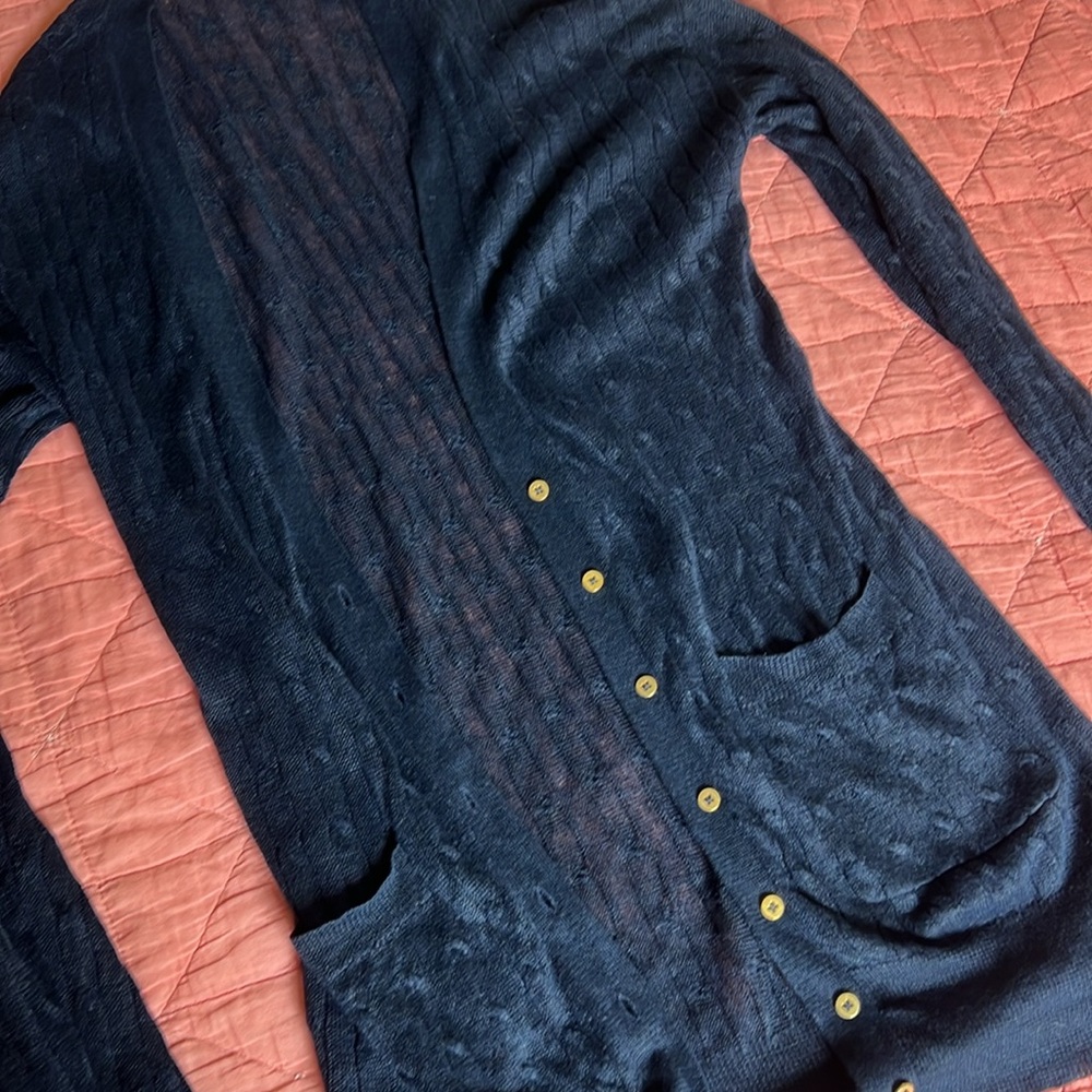 J.Crew Linen Cardigan